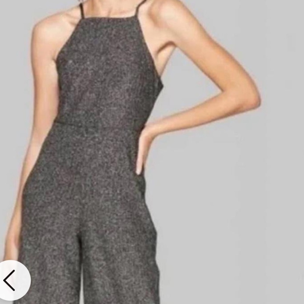 Wild fable metallic holiday jumpsuit